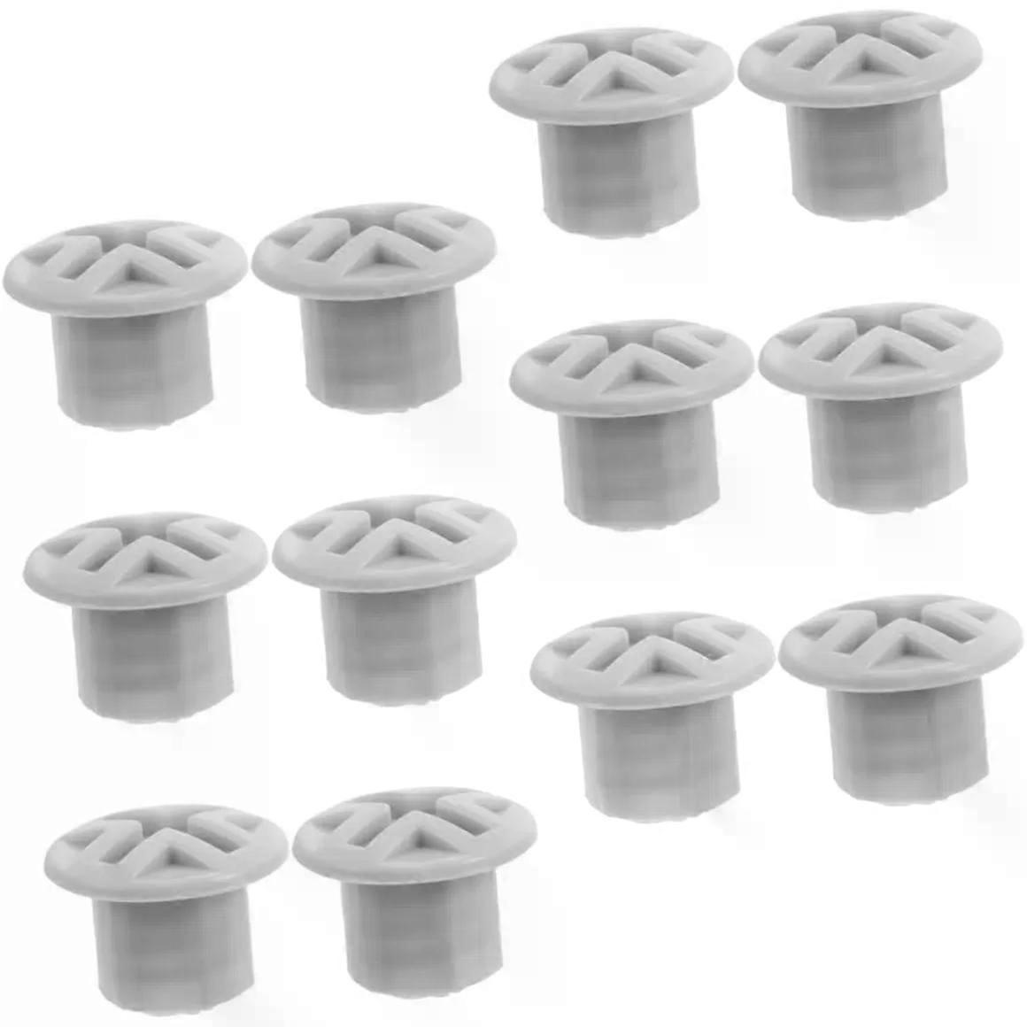 Plastic Dome Screw Cap Replacement for Kids Slide, 12pcs