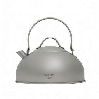 Metal Kettle Fitted Lid Camping Kettle Side Spout