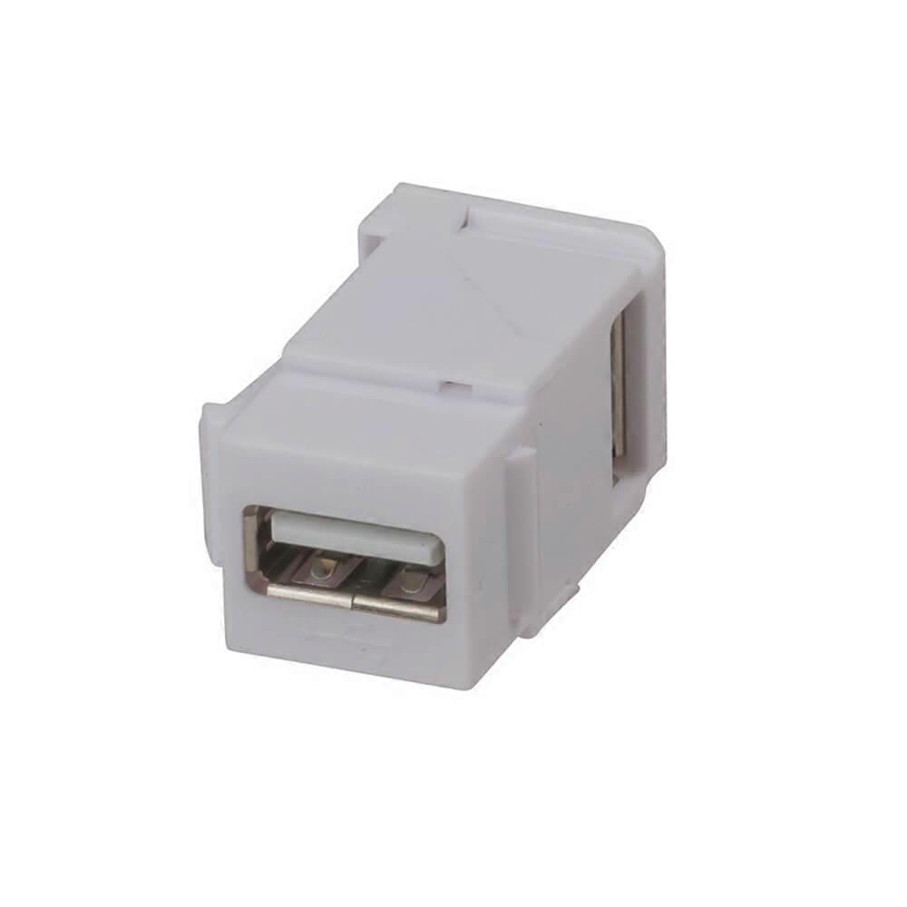 USB 2.0 SOCKET Right Angle Keystone Insert Durable Construction Superior Quality