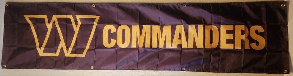 Washington Commanders NFL  Banner Flag   S22