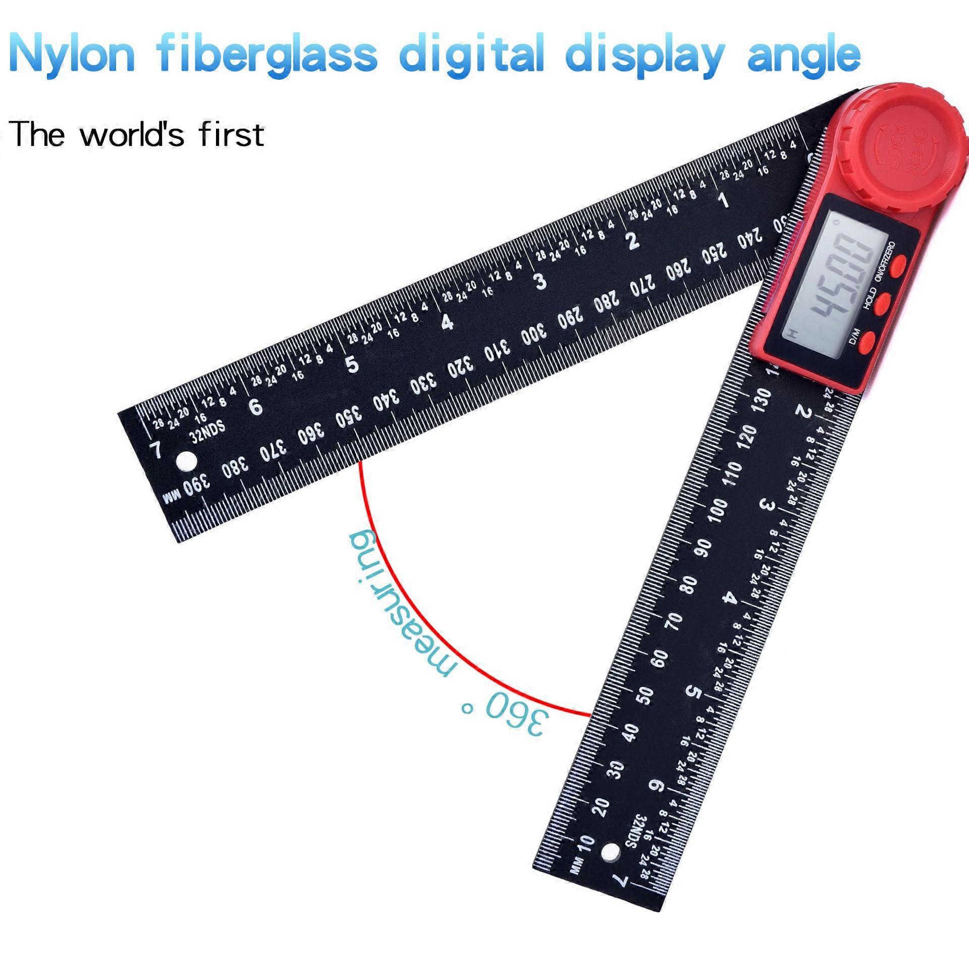 0-200mm 8'' Digital Meter Angle Inclinometer Angle Digital Ruler Electron Goniometer Protractor Angle finder Measuring Tool
