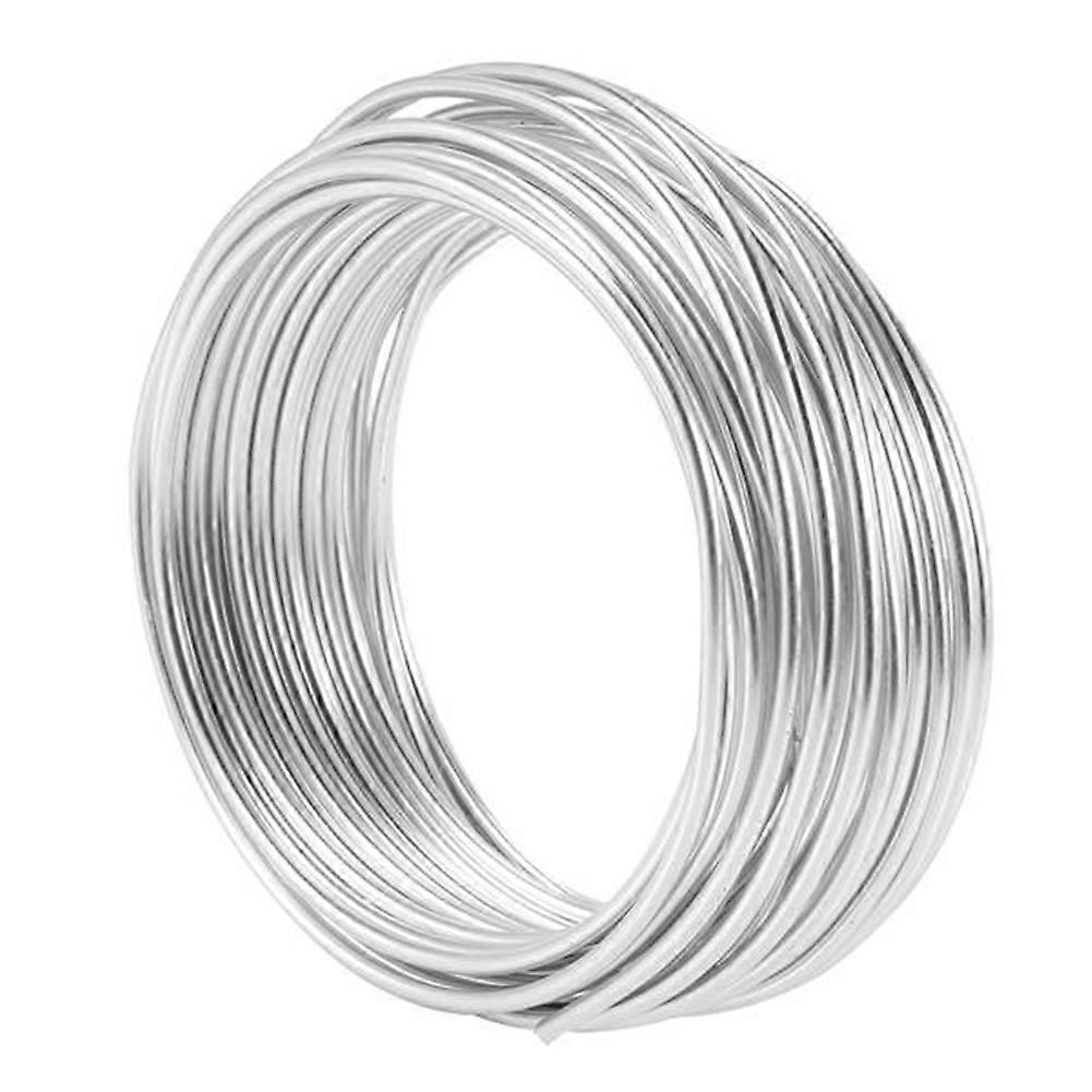 10M Aluminium Wire 3mm Silver