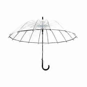 Windproof Transparent Folding Umbrella