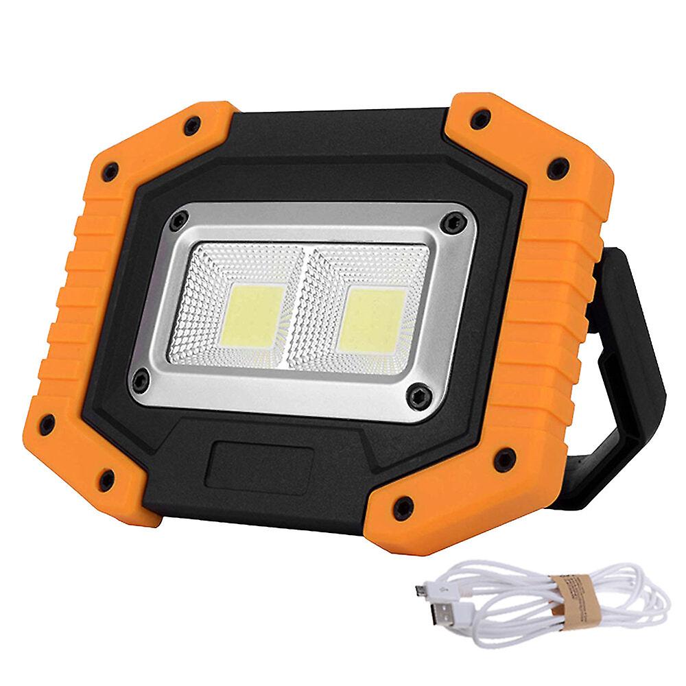 30W Led Cob Outdoor Ip65 Waterproof Work Light Camping Emergency Lantern Floodlight Flashlight