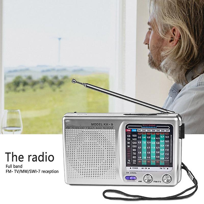 AM/FM/SW Portable Radio Operated for Indoor, Outdoor & Emergency Use ...