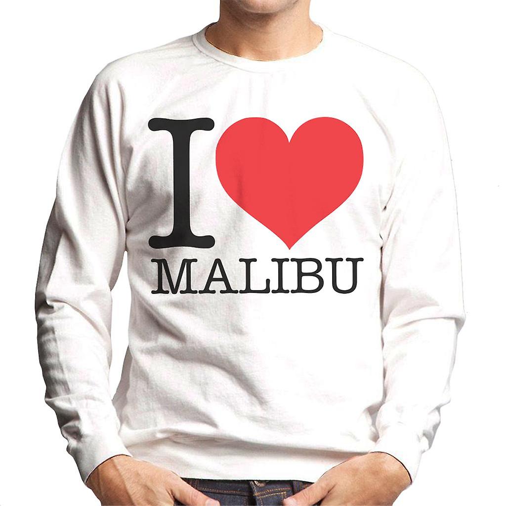 Uwielbiam Malibu męska Bluza