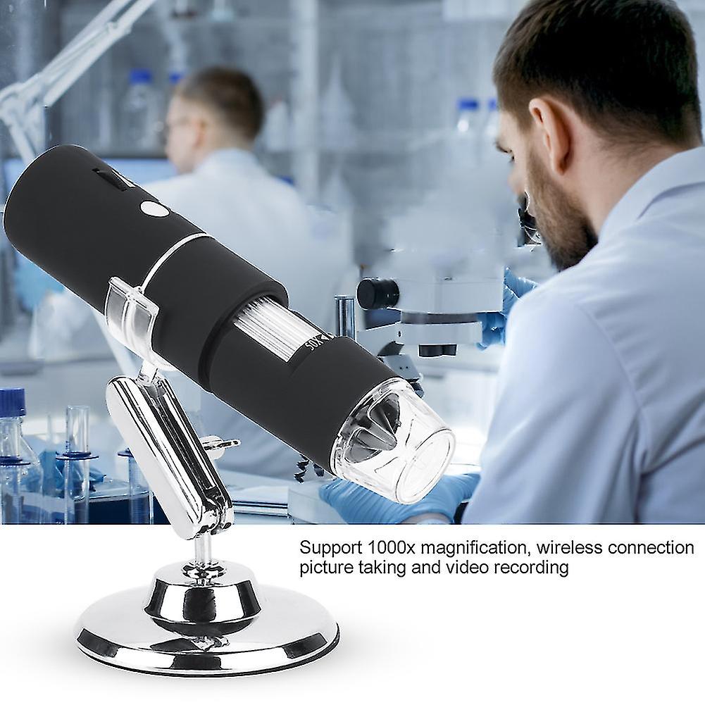 2Mp Wifi Wireless Digital Microscope Hd Electron Microscope 1000x Magnification