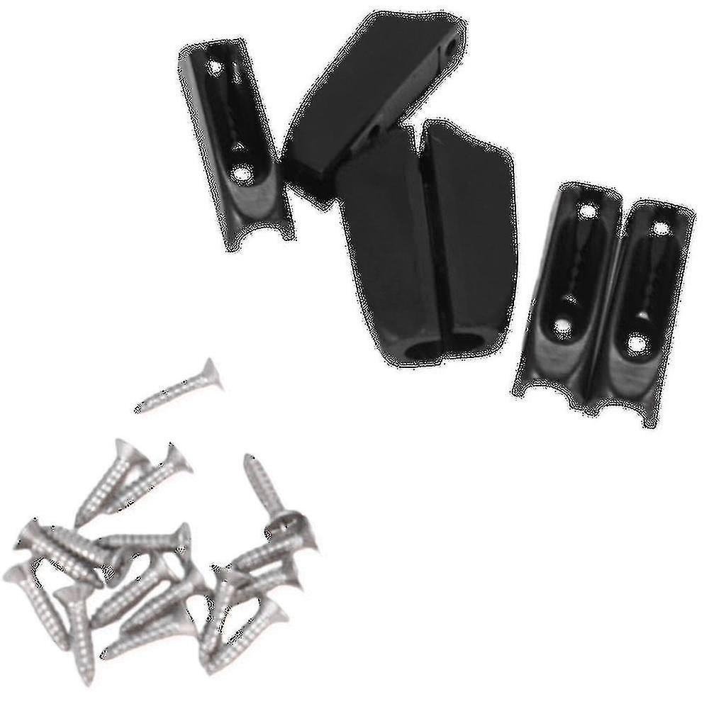 6pcs Canoe Kayak Cord Lock Rudder Control Nylon Self-lock Rope Cord Tensioner Runner Anchor Jam Cle