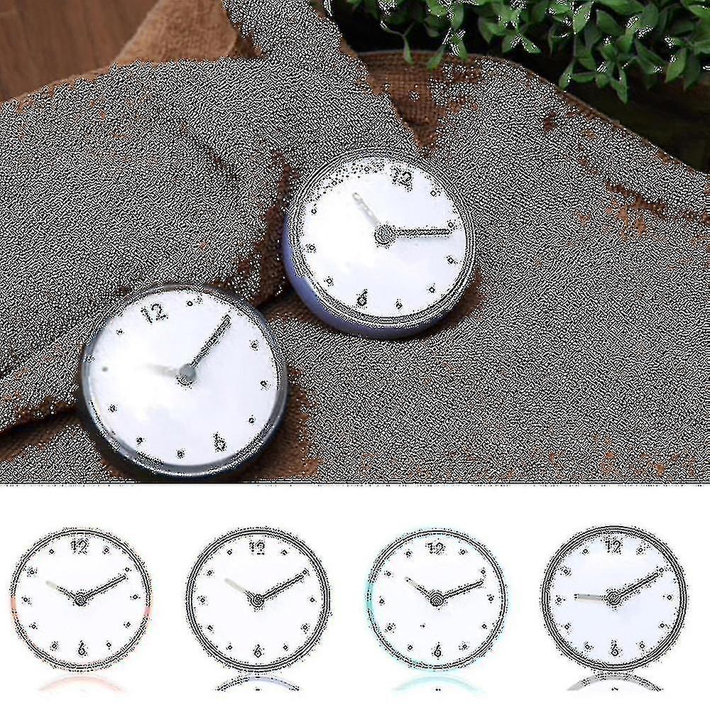 Bathroom Kitchen Waterproof Suction Cup Wall Clock Decor Shower Timer Decor