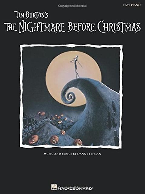 The Nightmare Before Christmas by By composer Danny Elfman Paperback Book