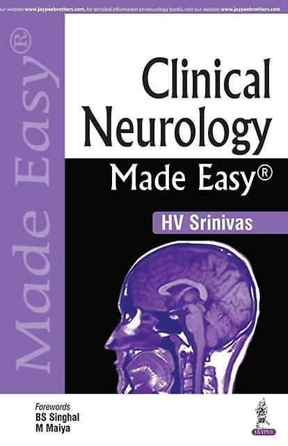 Clinical Neurology Made Easy by HV Srinivas Paperback Book