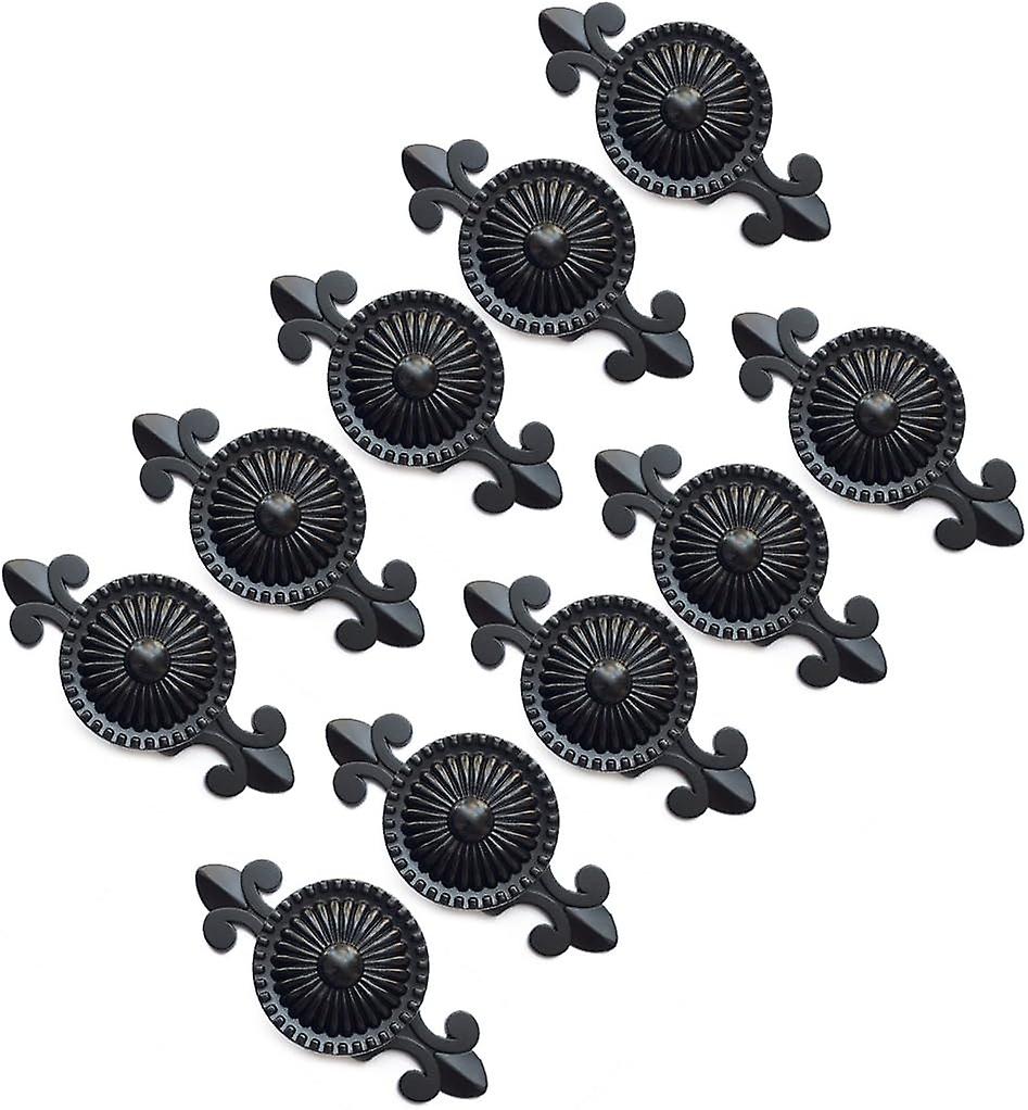 DWW-10個(ノワール)キャビネットPoigneキャビネットBoutons MeublesブートンBoutons du tiroir Poignes Meubles、Boutonは、戸棚を注ぐ、ティロワール