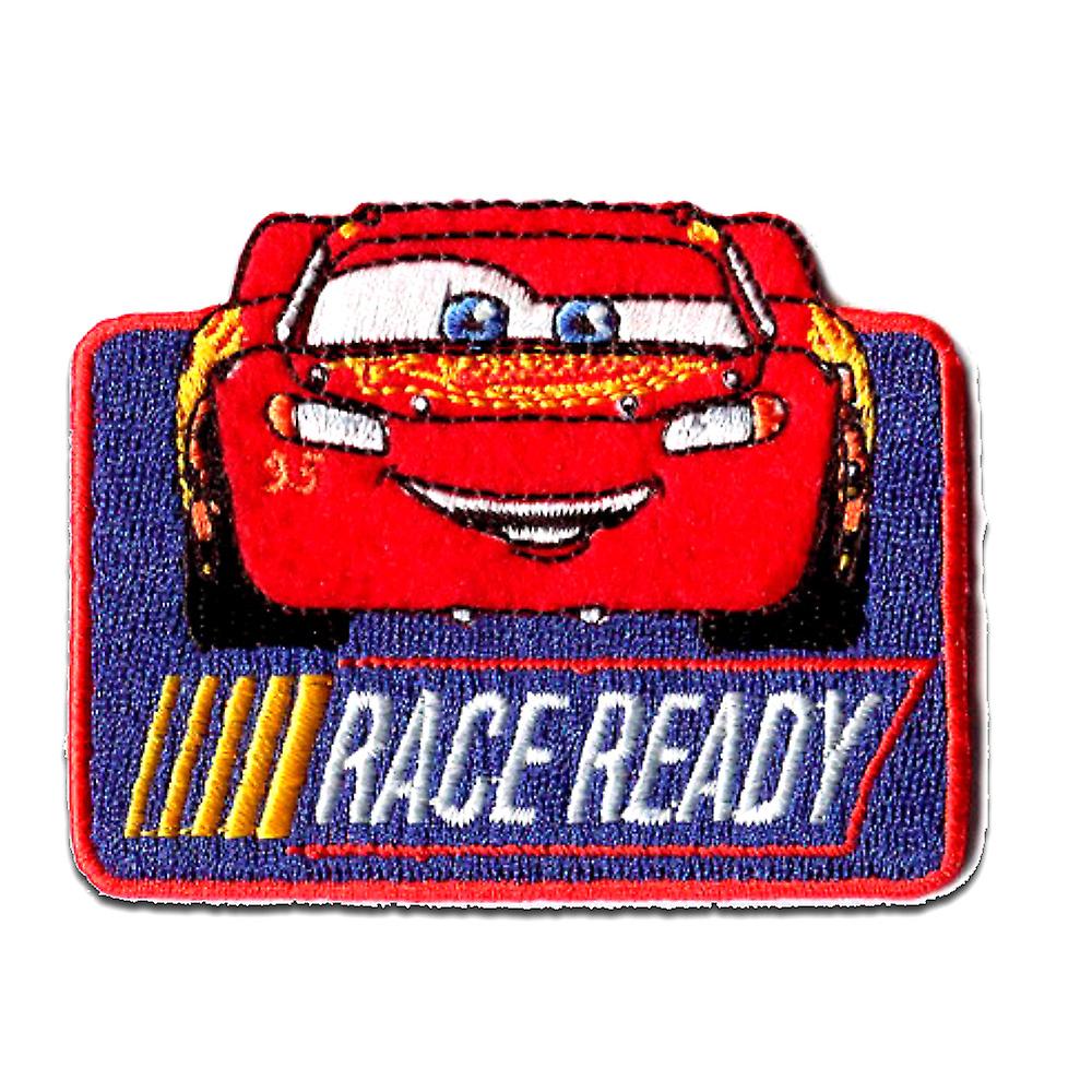 Patch - CARS 3 "RACE READY" Disney - red - 7,1x5,1cm - Iron-on patches