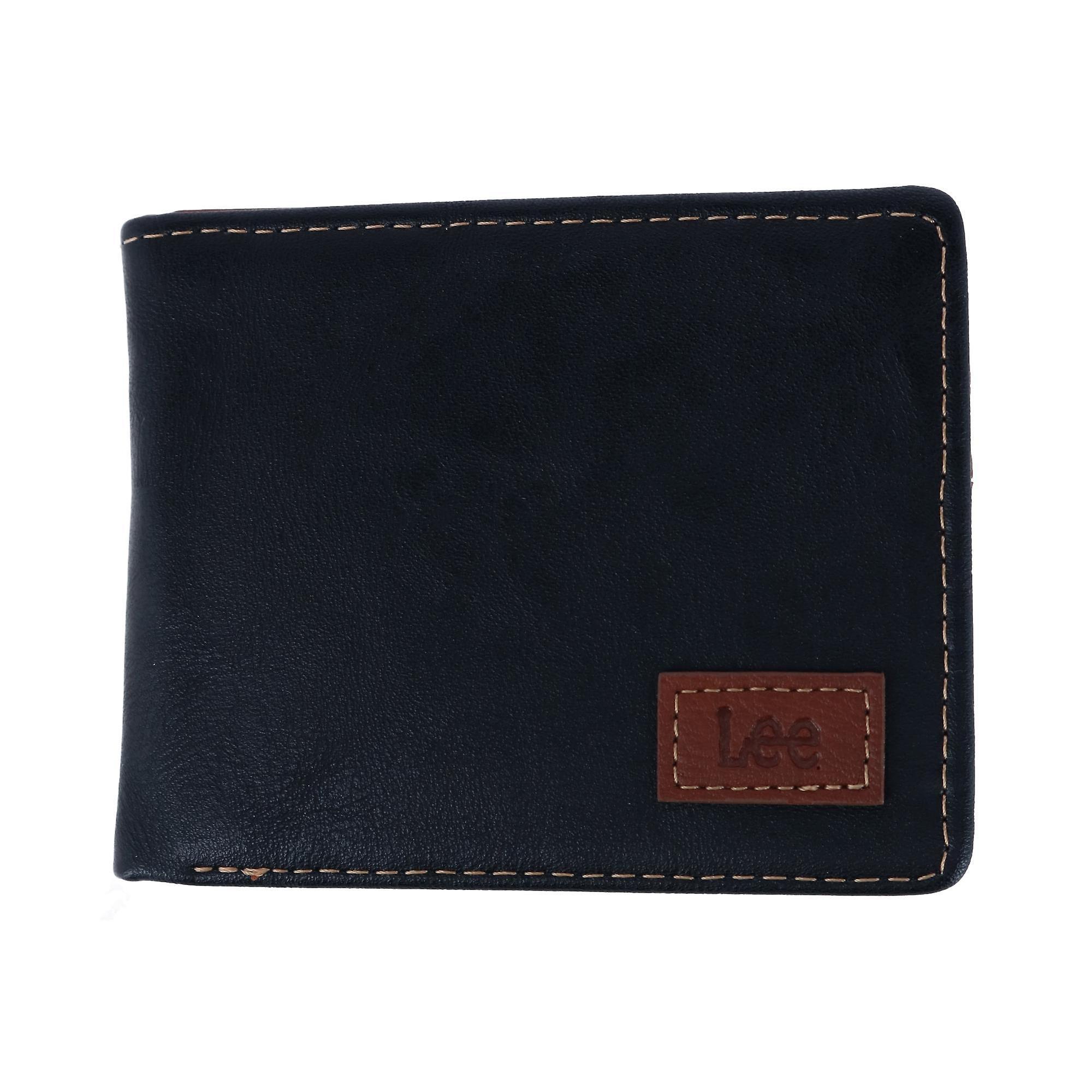 Lee Tumbled Leather Bifold Wallet (Men)
