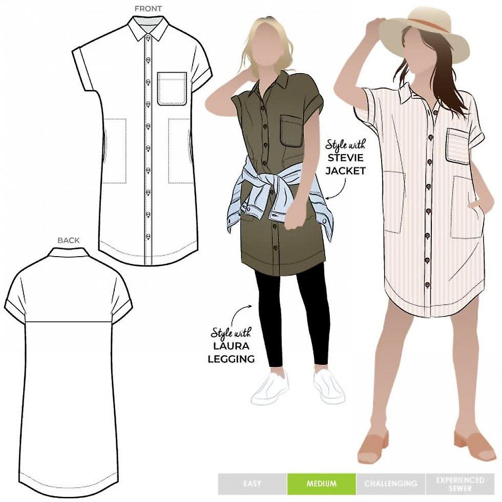 Style Arc Paper Sewing Pattern Max Tunic Dress