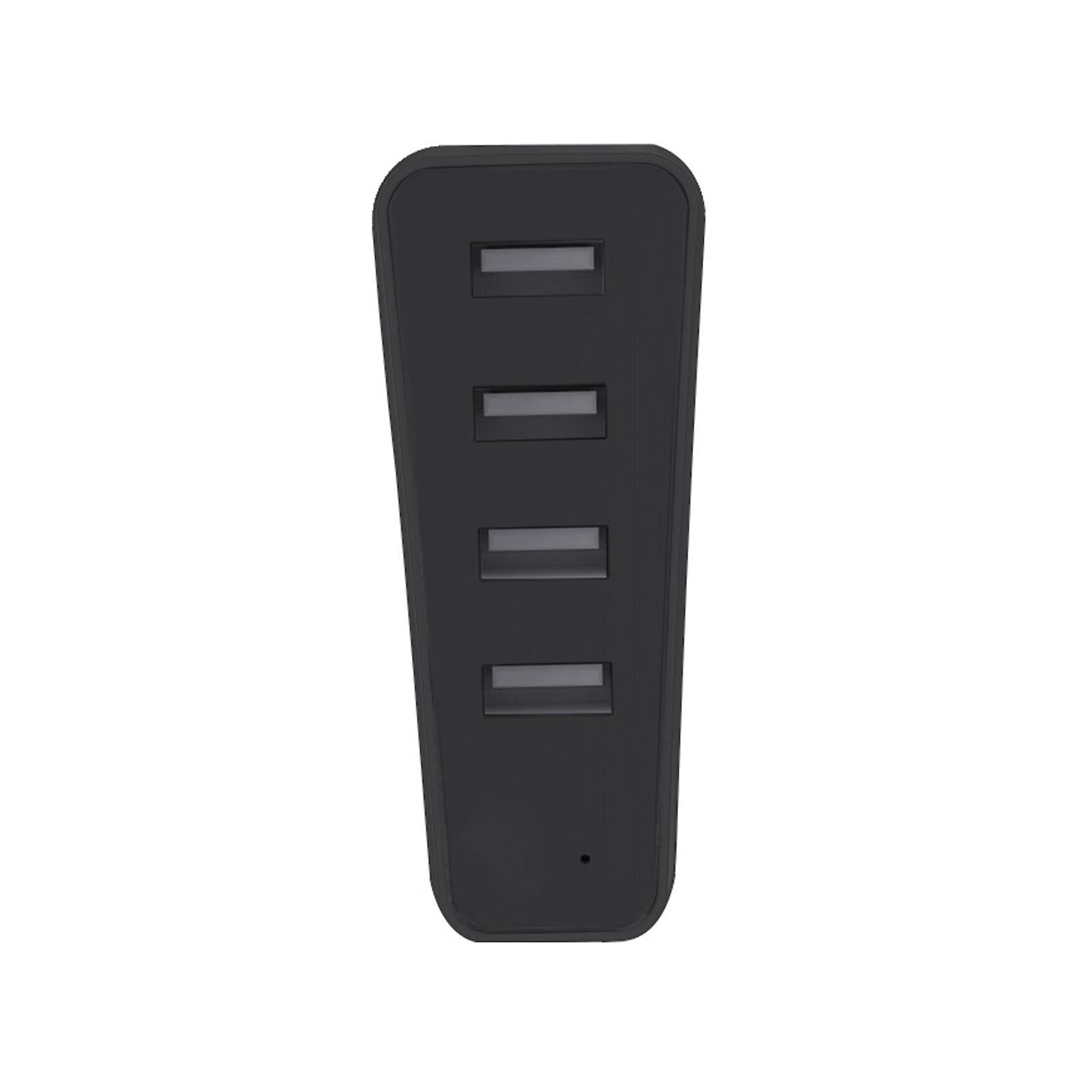 موسع USB 2.0 HUB Splitter Expander Hub نقل عالي السرعة بدون تأخير التوصيل والتشغيل محول USB ل 5 وحدات تحكم لأجهزة PS5 Slim Host متعددة