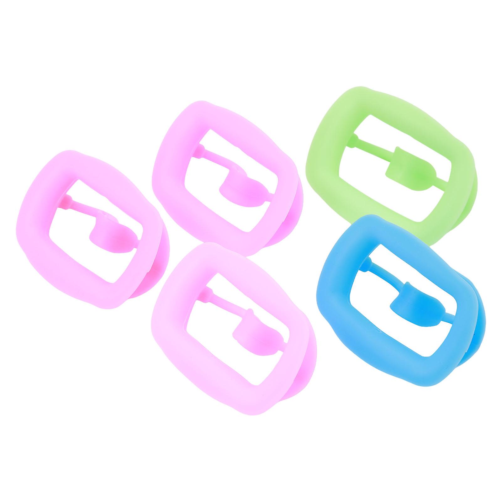 5 Pack Silicone Cheek Retractors, Soft Mouth Opener, Reusable, Intraoral