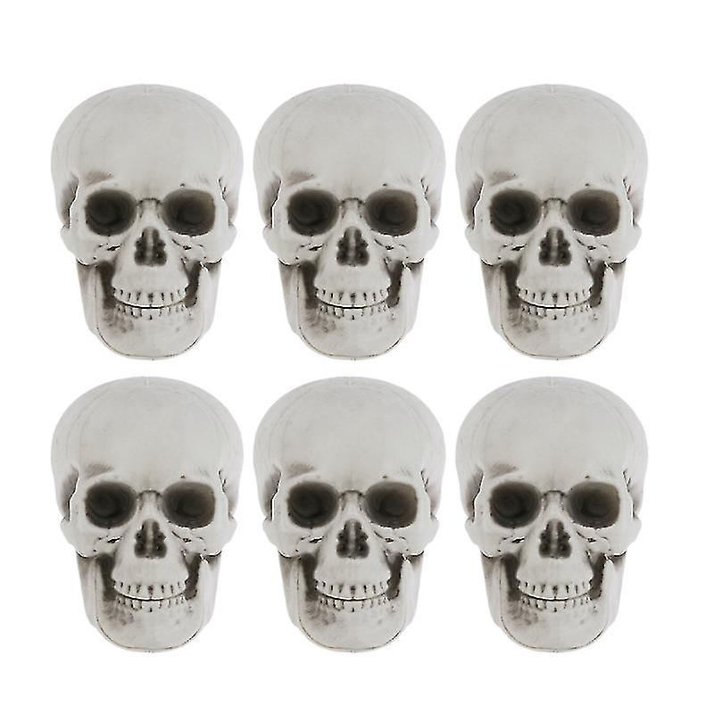 6pcs Halloween Skull