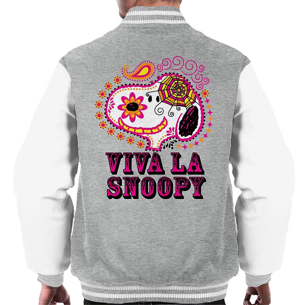 Peanuts Viva La Snoopy Men's Varsity Jacket