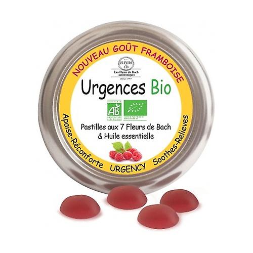 Organic Raspberry Emergency Pastilles 45 g (Raspberry)
