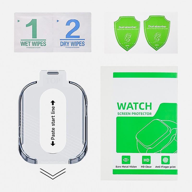 INF Ultradünner Schutz aus gehärtetem Glas für Apple Watch 2er-Pack Apple Watch Ultra1