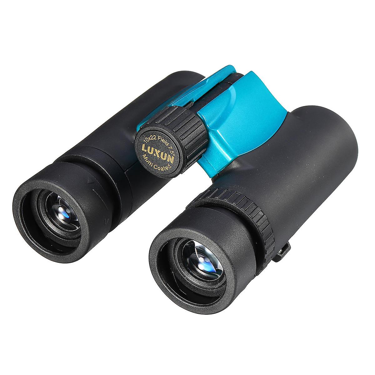 GreenZech 10X22 Outdoor Pocket Binocular Hd Optical Day Night Vision Telescope Camping Travel Yellow