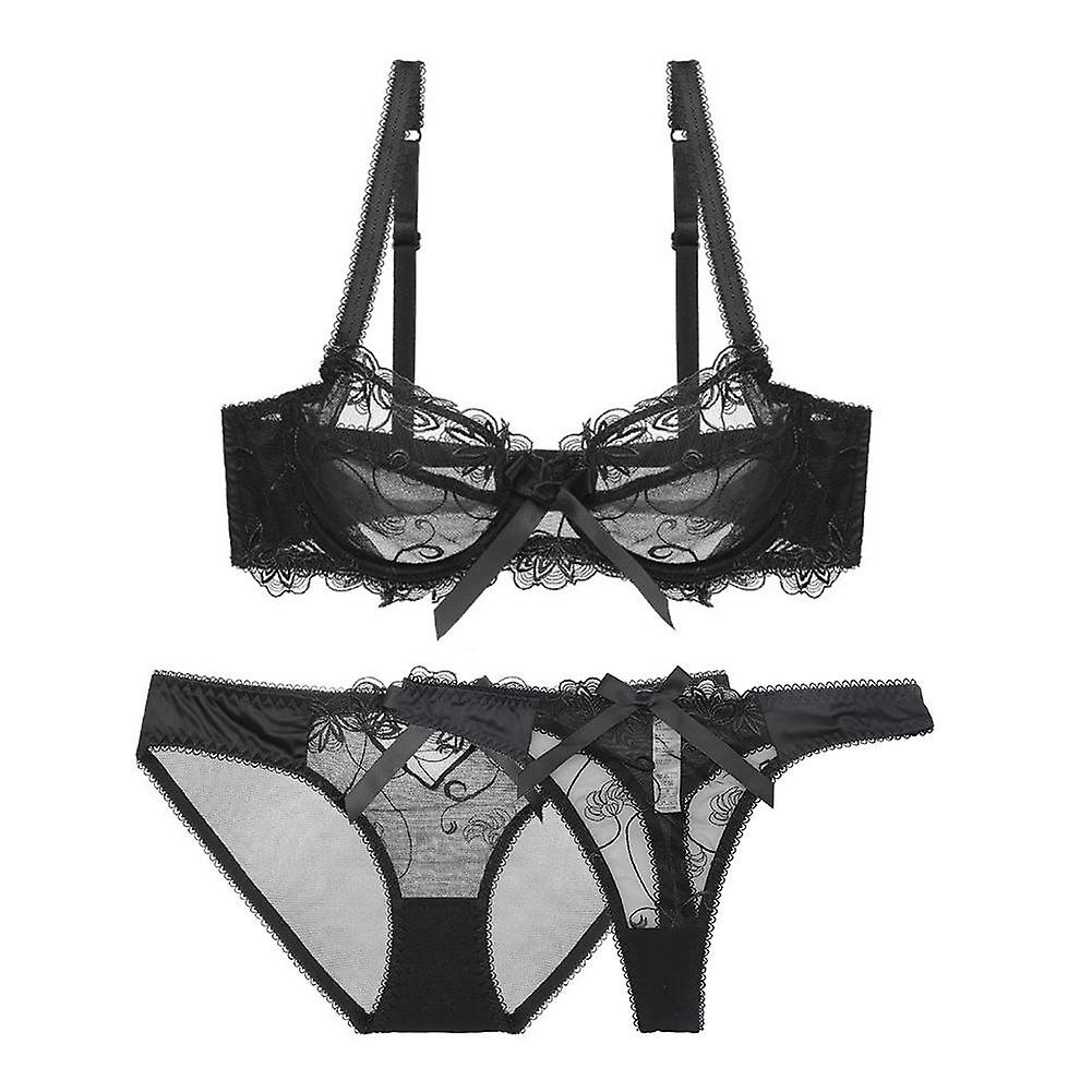 Varsbaby 3 stuks Vrouwen BH Sets Beha's + slipje + strings