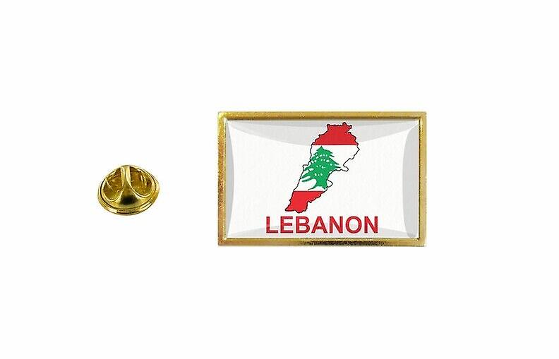 pine pine pine badge pine pin-apos;s country flag map RL liban