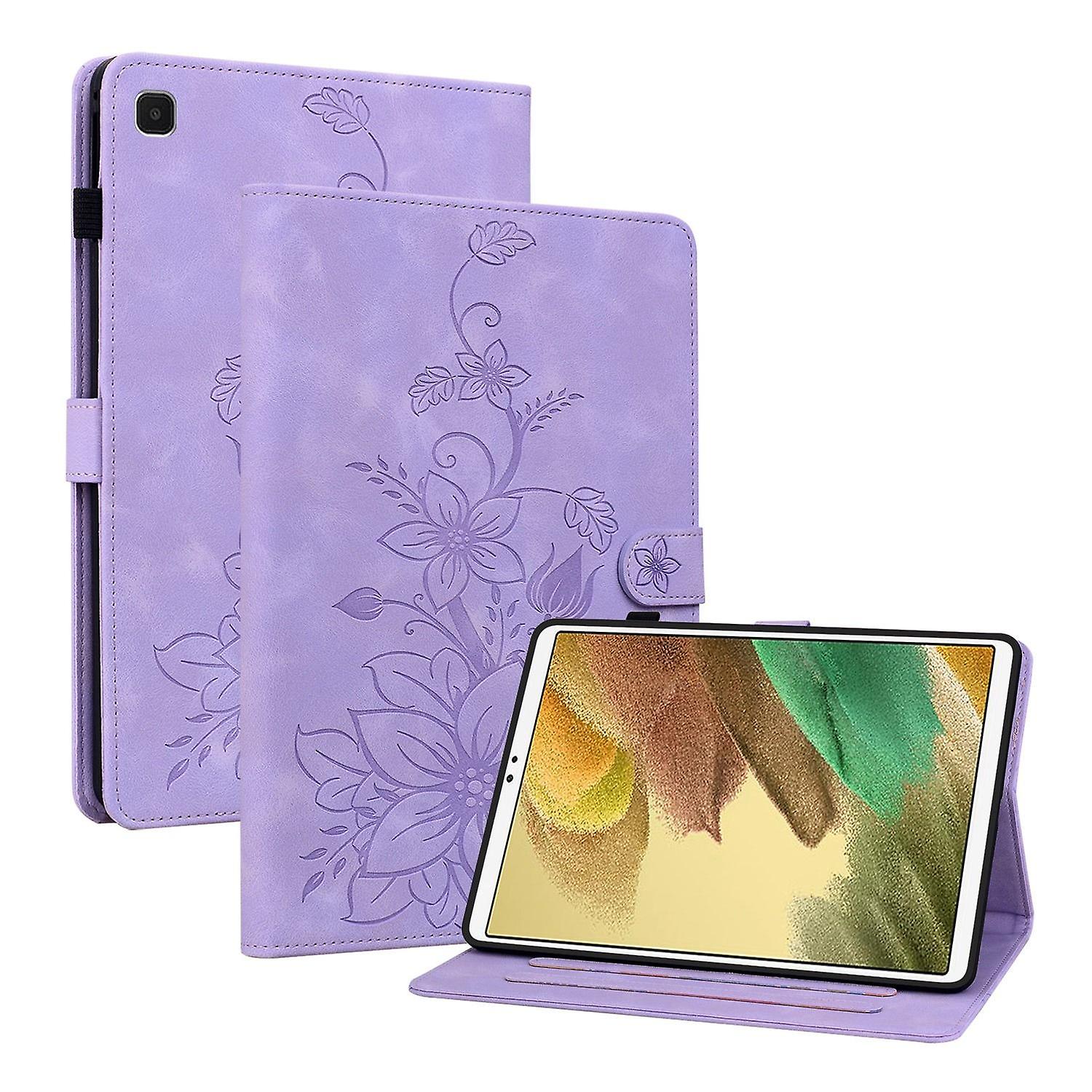 Embossed Leather Case For Samsung Galaxy Tab A7 Lite 8.7