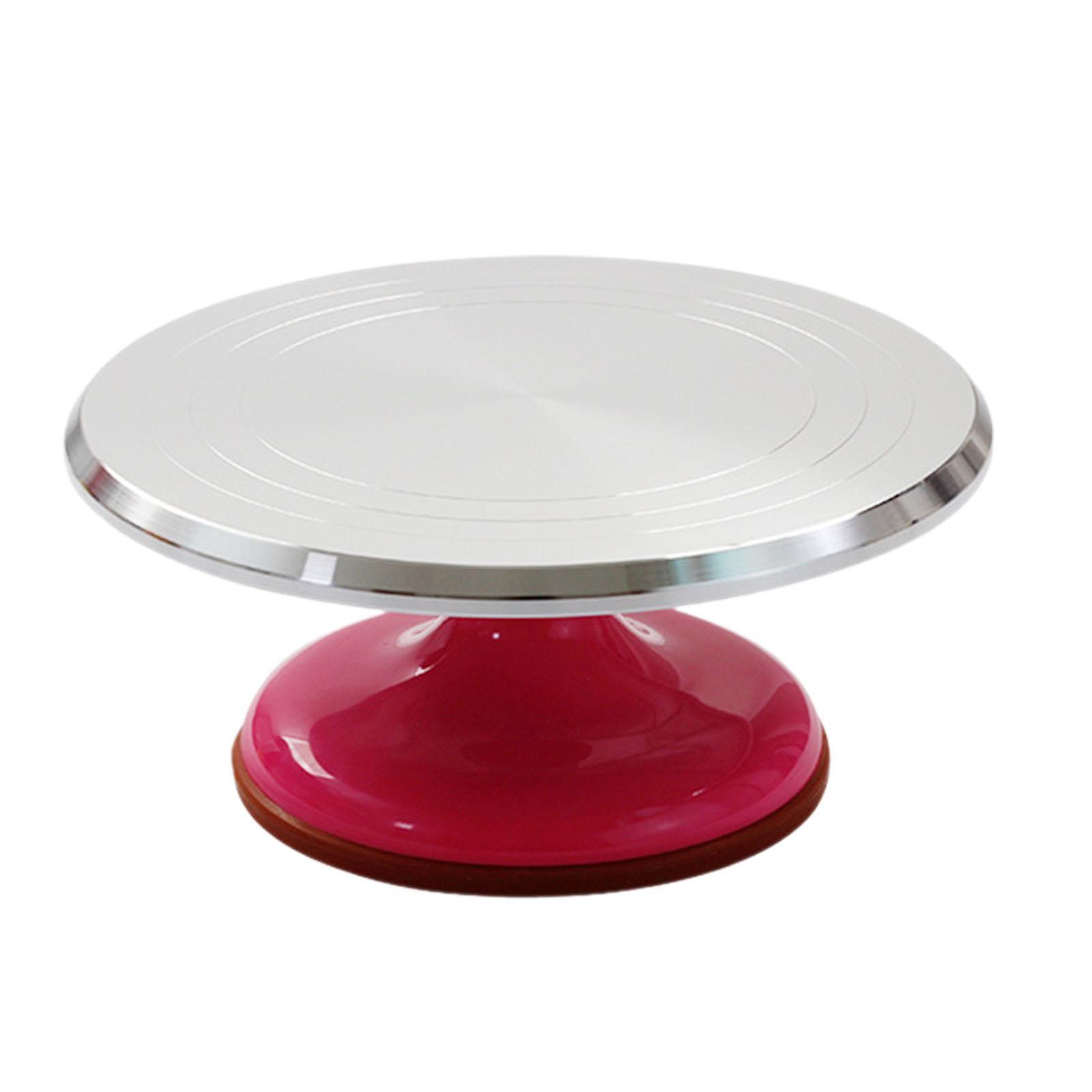 Cake Turntable Rotating Stand Sturdy Rotary Stand for Bakery Restaurant