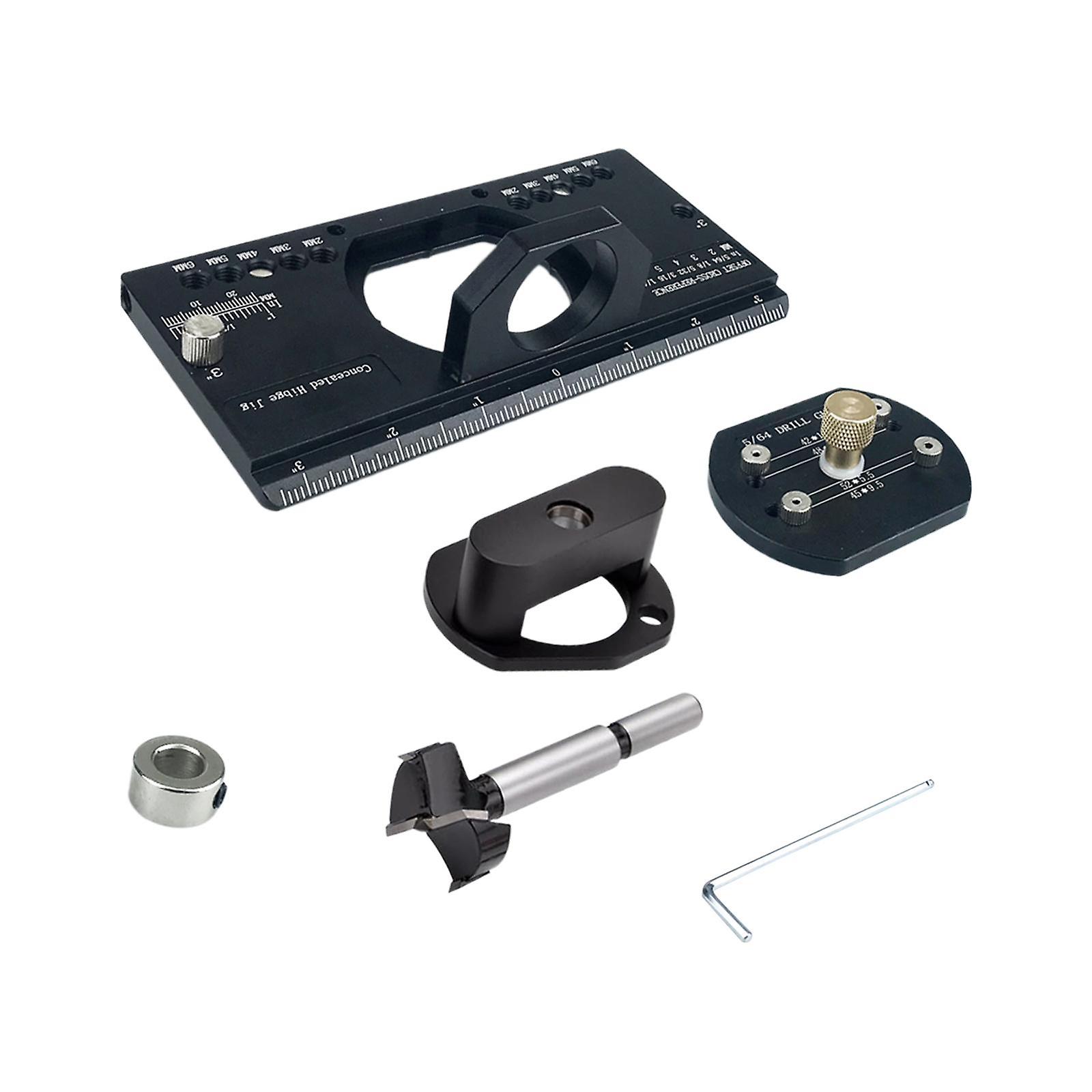 35mm Concealed Hinge Jig Cabinet Hardware Jig for Cabinets Door Installation