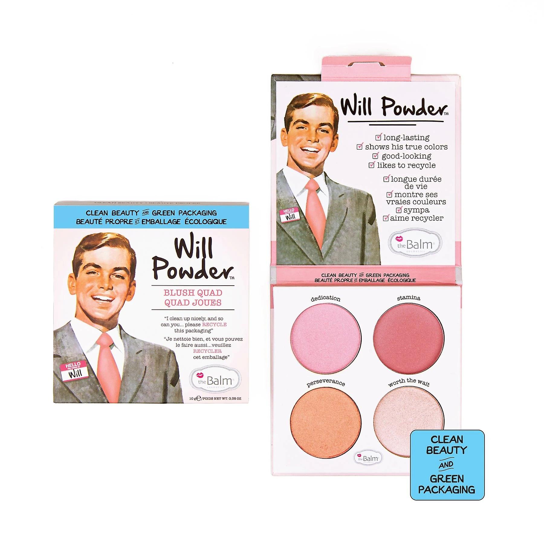 TheBalm Will Powder blush palette 10g