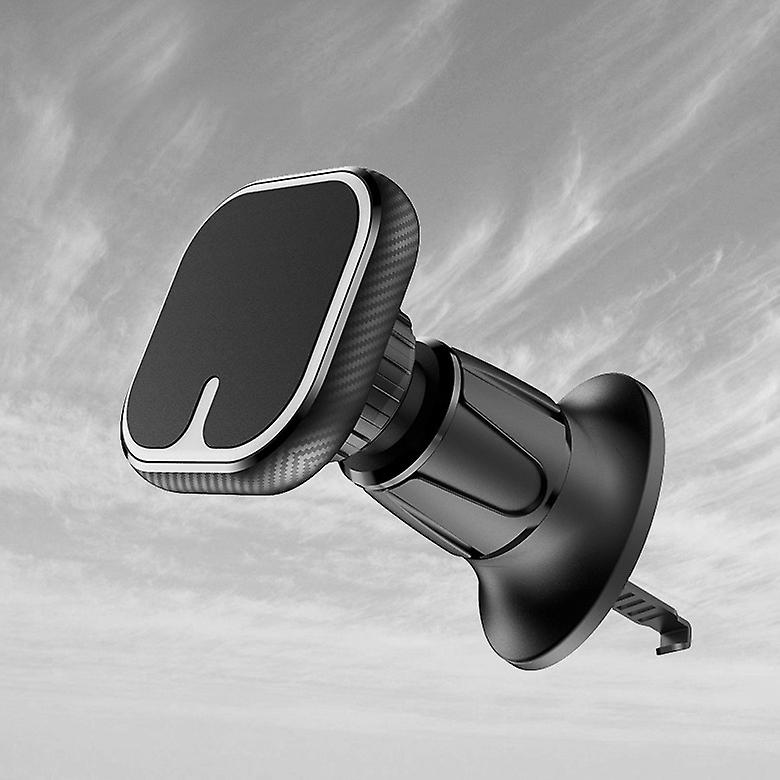 Universaali 360 astetta pyörivä magneettinen imuilman ulostulo auton kiinnike auto matkapuhelin ilmanpoistoaukon tukiteline