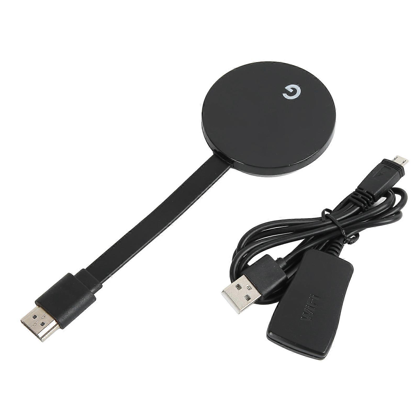 Wireless Display Adapter Screen Mirroring HD 1080P 2.4G WiFi Display Receiver for TV Projector Car Monitor