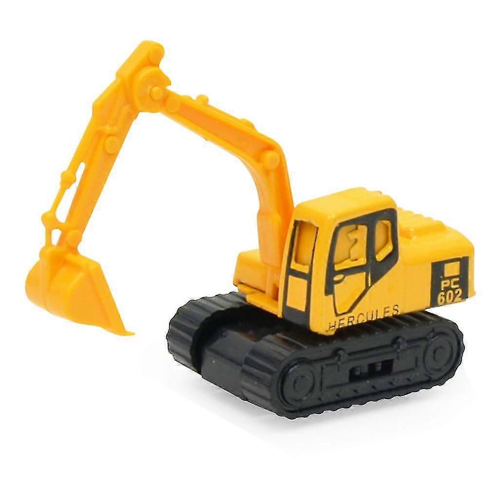 Alloy Cat Mini Machine Construction Truck Toy Simulation Engineering Model Toy Cars Set Of 8