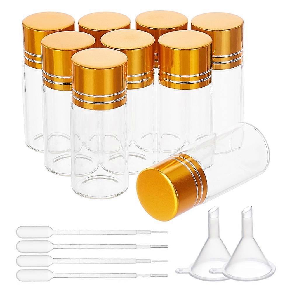 Glass Bead Containers with Aluminum LidDisposable Plastic Transfer Pipettes Mini Transparent Plastic