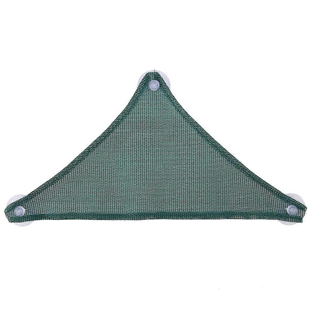 Triangular Hanging Net Reptile Hammock Lizard Beared Dragon Hammock Lounger Green M 38*18cm