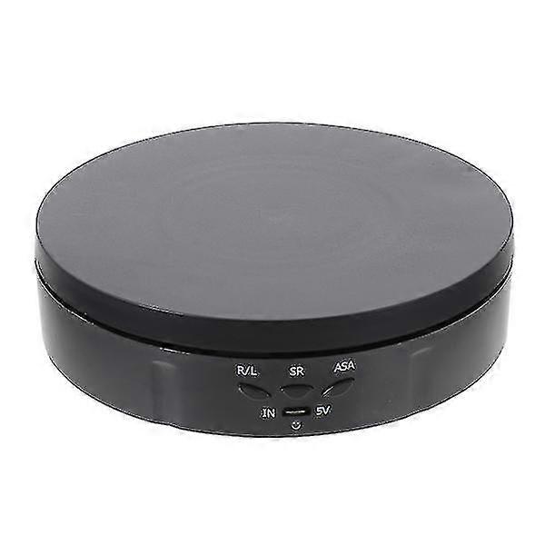 1set Electric Rotating Turntable Display Plate Revolving Stand Display Rack