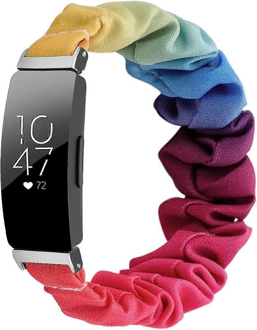 Scrunchies with Fitbit Inspire 2 /Inspire HR/Inspire Bands, Women Soft Replacement Elastic Stretchy
