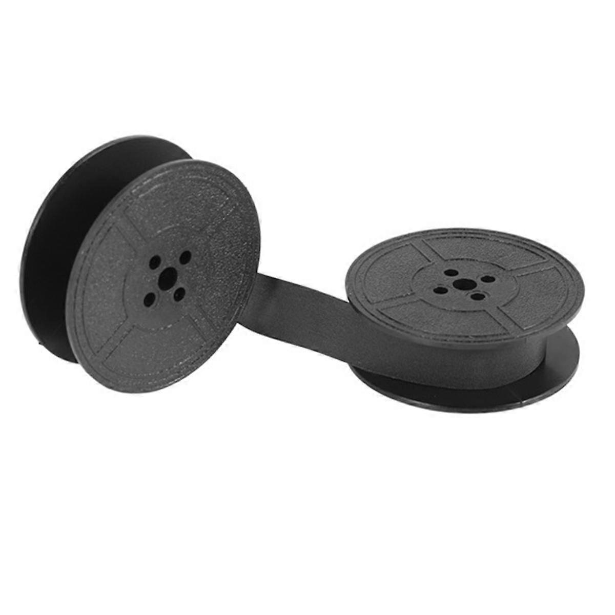 4Pcs Universal Typewriter Ribbon Twin Spool Typewriter Ribbon Replacement for Most Typewriter (Black-Red,Black)