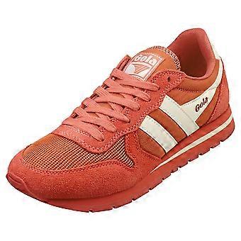 Gola Daytona 88 Womens Fashion Trainers in Clay Off White
