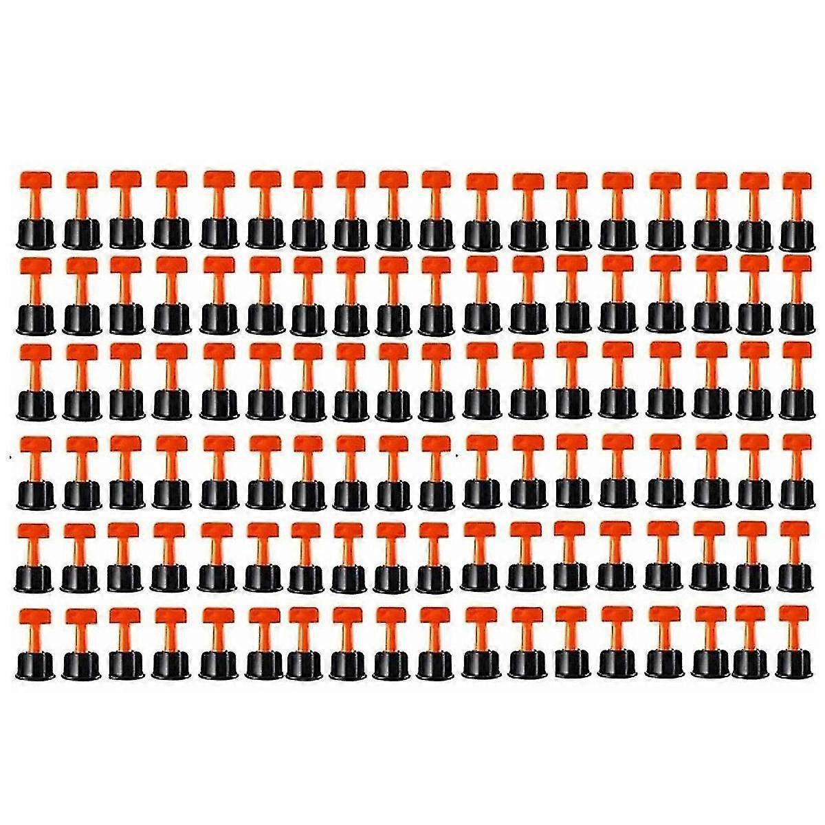 151 Pcs Flat Ceramic Level Wedges Tile Spacers Reusable Flooring Wall Tile Leveling System Leveler