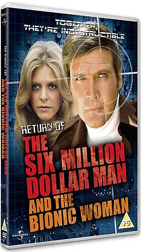 The Return of the Six Million Dollar Man and the Bionic Woman DVD (2010) - Region 2