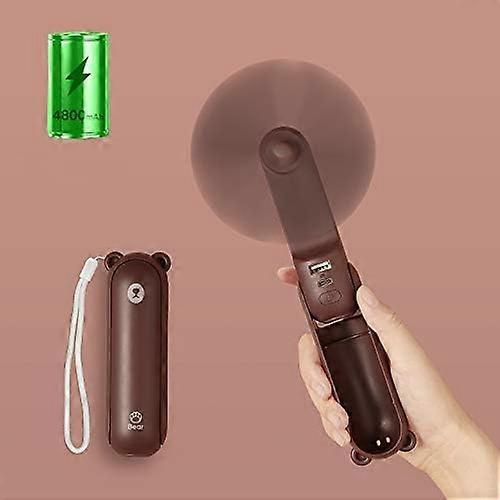 Portable USB Rechargeable Handheld Mini Fan with Power Bank