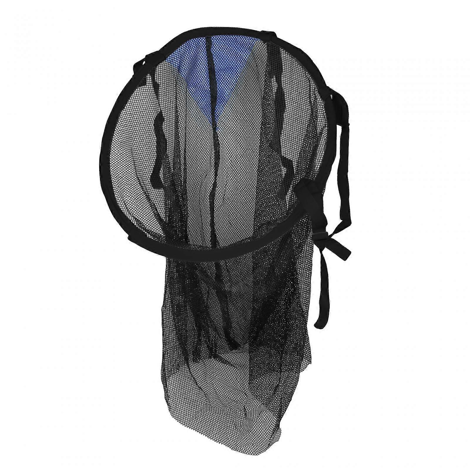 Football Top Bins Soccer Target Goal with 4 Buckled Straps Trainer Equipment Black Blue