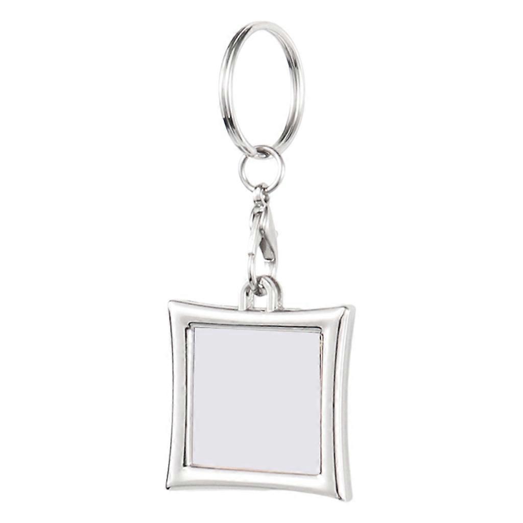MDF Blank Keychain Lobster Buckle Ornament Keyring DIY Picture Frames Keychain