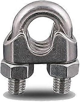 304 مشابك كابل من الفولاذ المقاوم للصدأ لتحميل وتفريغ البضائع وآلات الرفع وما إلى ذلك