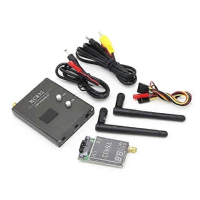 48Ch 5.8g 600mw 5km wireless av transmitter ts832 receiver rc832 for fpv multicopter rc aircraft quadcopter