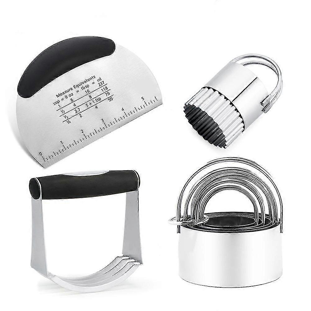 stainless steel baking blender dough cutter baking cutter set baking dough tools kitchen