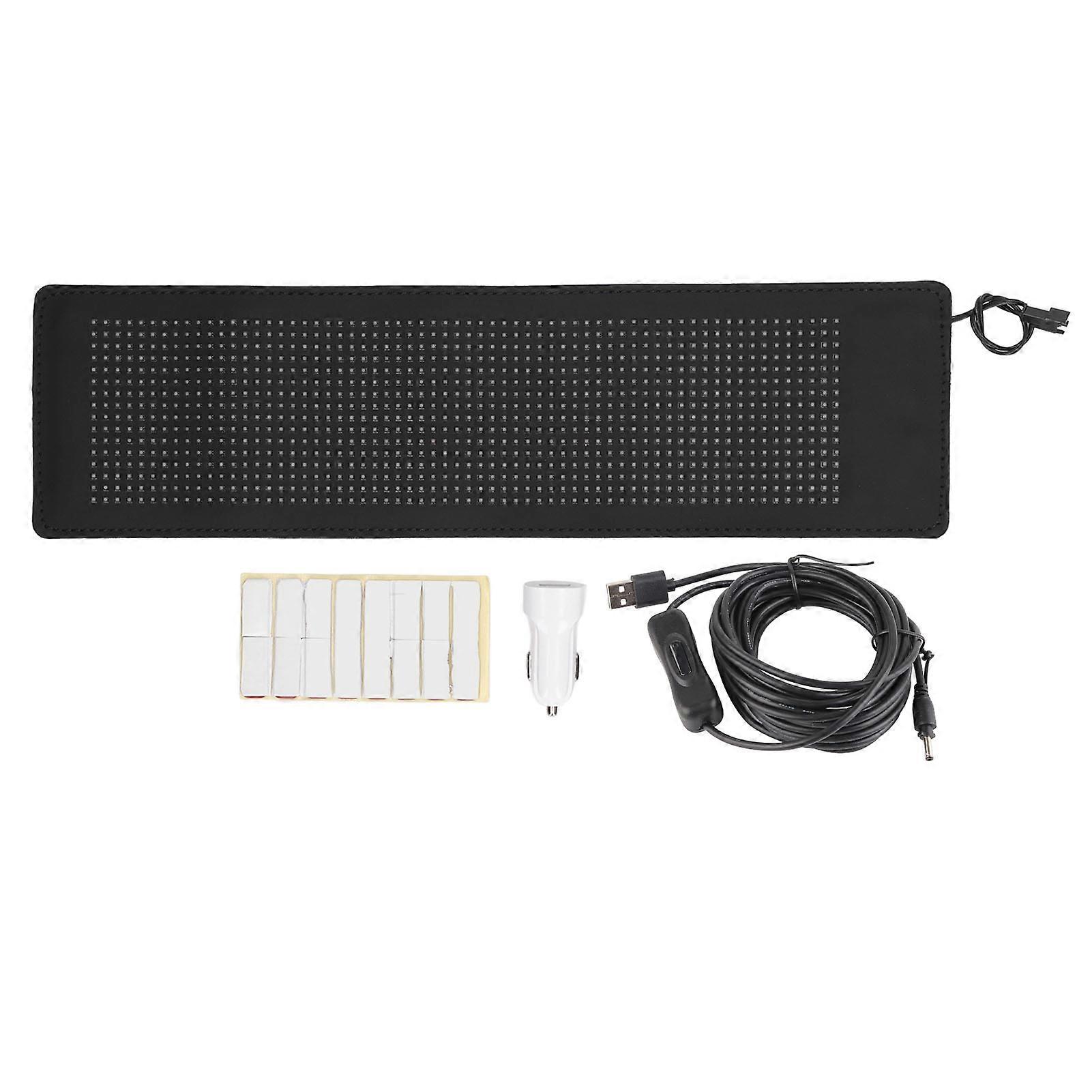 Flexible LED Store Sign USB 5V Bluetooth App Control Custom Text Pattern Animation Programmable Huge Bright Advertising NO.6728